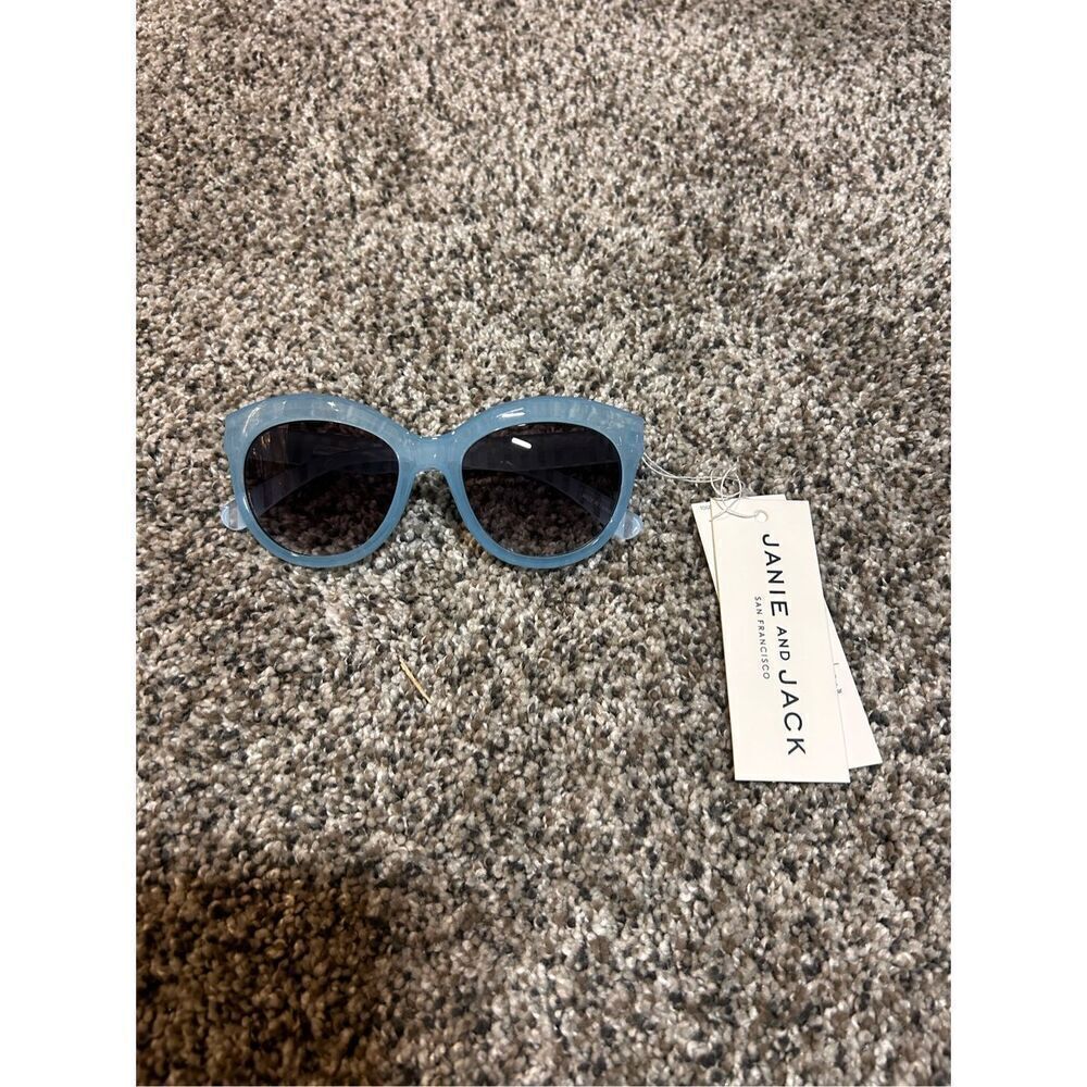 Janie and Jack blue sunglasses size 4 and up C4-4 (2)